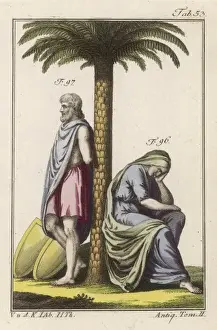 Nebuchadnezzar II Drucke: Jews in Captivity