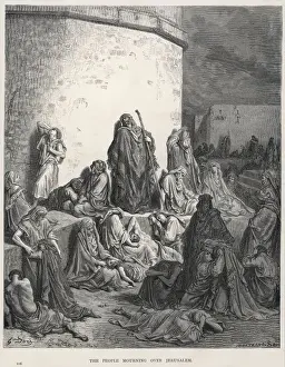 Victorian Era Art For Sale Drucke: Jews in Captivity / Dore