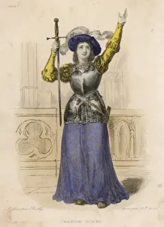 Joan Of Arc Painting Drucke: Joan of Arc