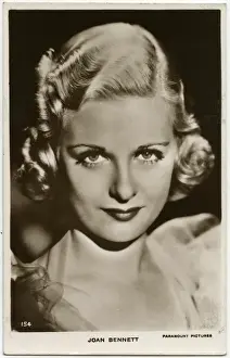 Classic Film Stars Drucke: Joan Bennett