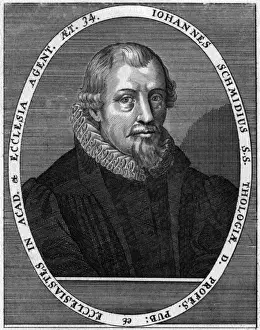 German Historical Figures Drucke: Johann Schmid