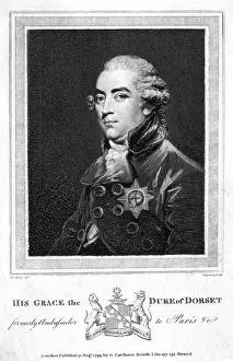 British Aristocracy History Drucke: John 3rd Duke Dorset