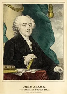 US Presidents Portraits Drucke: John Adams