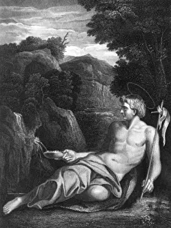 John The Baptist Art Drucke: John the Baptist at Font