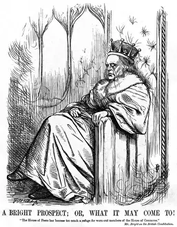 British Statesman Portraits Drucke: John Bright as a Lord