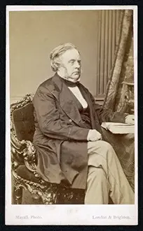 Victorian Era Politics Drucke: John Bright / Mayall Cdv