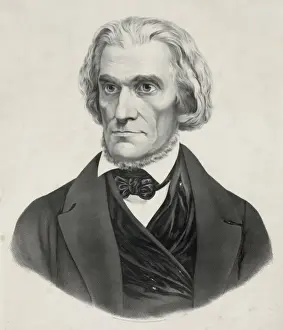 American Statesman Image Drucke: John C. Calhoun