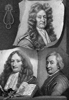 John Dryden Portrait Drucke: John Dryden Evans