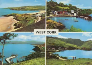 Drucke von Westerkork, Republik Irland Kork Drucke: Bergen auf der Halbinsel Westkork, Irland
