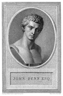 American Colonial History Images Drucke: JOHN PENN