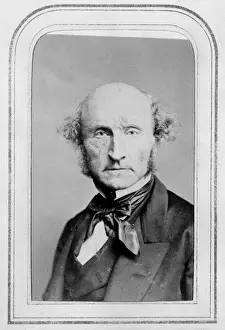 John Stuart Mill Portrait Drucke: John Stuart Mill (1806-1873)