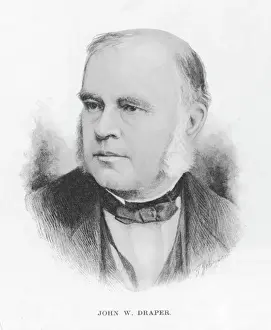 Victorian Era Portrait Drucke: John William Draper / Harp