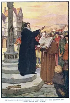 Johannes Wycliff predigt
