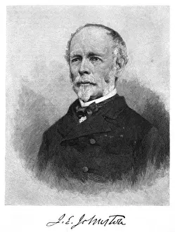 Confederate Army Officer Drucke: Jos. Eggleston Johnson