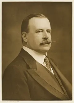 19th Century Politician Art Drucke: Joseph George Ward