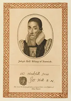 Historical Figures UK Drucke: Joseph Hall, Bishop
