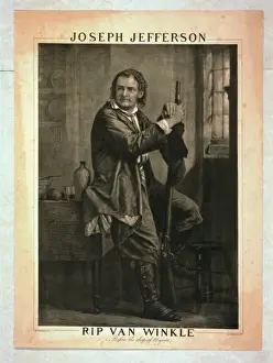Antique Posters For Sale Drucke: Joseph Jefferson