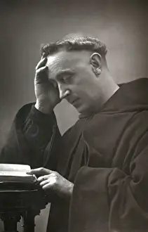 Drucke von Joseph Leycaster Lyne bekannt als Vater Ignatius umstrittener walisischer Geistlicher gründete Kloster zu Llanthony glaubte an eine flache Erde u.a., Datum: 1837-1908 Flache Erde Drucke: Josef Lyne (Ignatius)