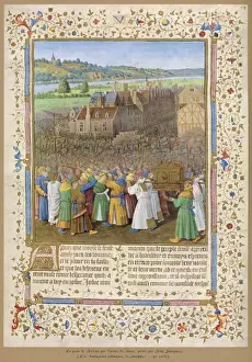 Biblical Artwork For Sale Drucke: Joshua at Jericho (Ms)