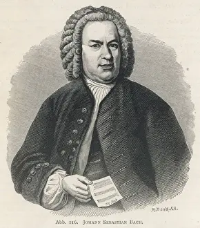 Johann Sebastian Bach Drucke: Johann Sebastian Bach / Knochen