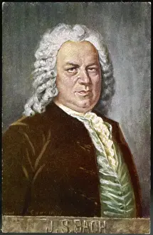 Johann Sebastian Bach Drucke: Johann Sebastian Bach (Porträt)