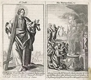 Early Christian Martyrs Drucke: Jude the Apostle