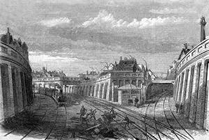 Metropolitan Line History Drucke: Junction at Smithfield