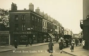 Anschluss von Warwick-Weg und Guildhouse-Straße in London