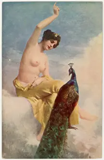 Classical Mythology Art Drucke: Juno and the Peacock