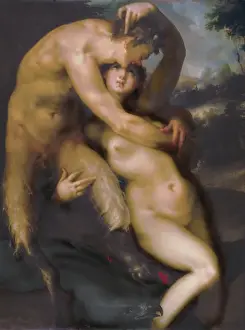 Bartholomäus Spranger Drucke: Jupiter und Antiope