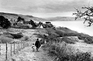 Geologisch Drucke: Die Jurassische Küste von Lyme Regis, Dorset