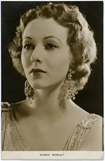 American Film Stars Drucke: Karen Morley