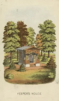 American Landscape Prints Drucke: Keepers house