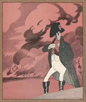 Russian Revolution Leader Drucke: Kerensky as Napoleon