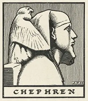 Pharaonen Von Ägypten Drucke: Chufra, Pharao