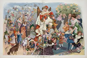 Nursery Rhyme Characters Drucke: The king of them all