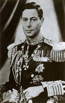 König Georg VI - feine fotografische Porträt