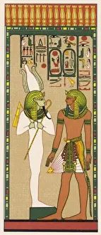 Pharaohs Of Egypt Drucke: King Seti & Osiris