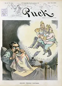 Drucke von Kiplings schreckliches Albtraum Rudyard Kipling Drucke: Keipings schreckliche Traumgewohnheit