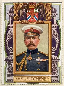 Lord Kitchener Drucke: Kitchener / Stamp