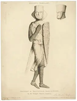 Knights Templar History Drucke: Knights Templar / Effigy