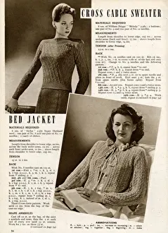 Strickmuster 1944