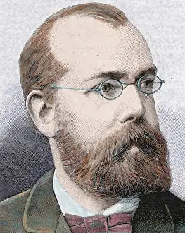 German Scientist Portrait Drucke: KOCH, Robert