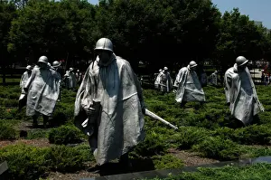 Drucke von Korean Kriegsdenkmäler (1995) Zeitgenössische Kunst Drucke: Korean-Kriegsdenkmäler (1995). Washington, D.C., USA