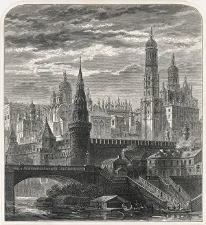 Kremlin Architecture Photos Drucke: KREMLIN / 1860