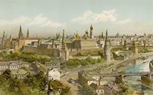 Russian Historical Images Drucke: Kremlin / E T Compton
