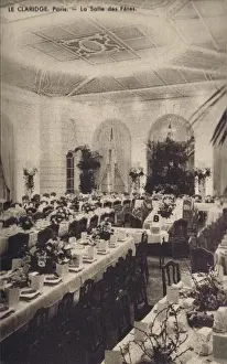 Die Halle der Feier im Claridges Hotel in Paris, 1920er Jahren