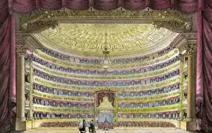 Verwandte Bilder Drucke: La Scala, Mailand