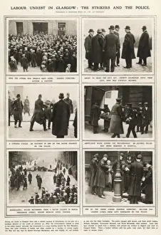 Labour Movement History UK Drucke: Labour unrest in Glasgow