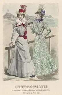 Zwei Damen am Strand